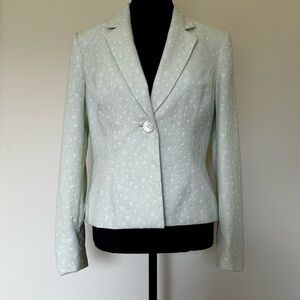 Fresh Celery Green Women's One-Button Blazer
